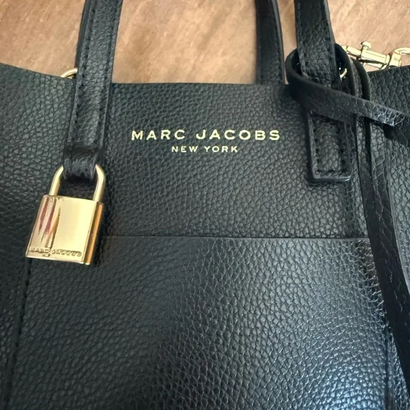 Marc Jacobs Black Leather Women's Bag - Picture 4 of 12